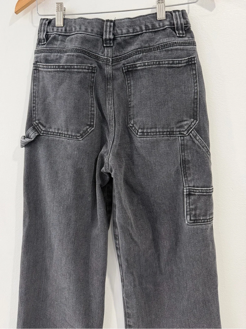 J.‎ Galt Black Carpenter Cargo Jeans Size Small